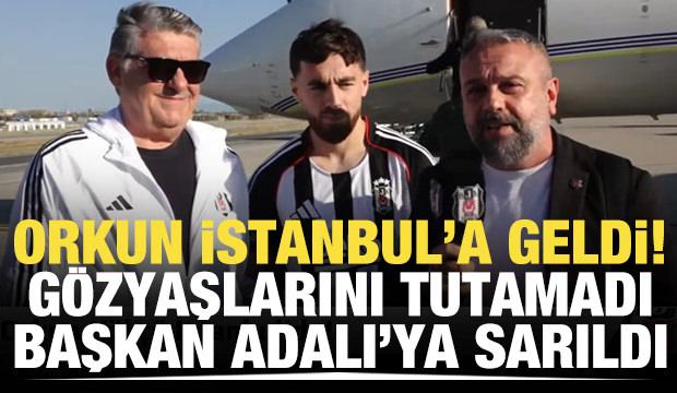 Orkun Kökçü, İstanbul'a geldi