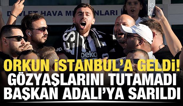 Orkun Kökçü, İstanbul'a geldi