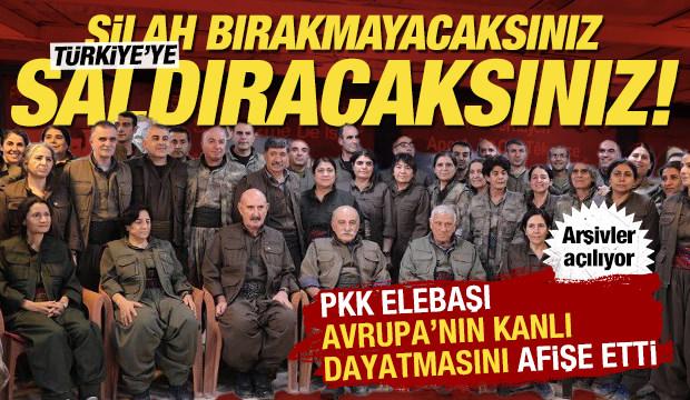 PKK elebaşından tarihe geçen itiraf: 'Silah bırakmayacaksınız Türkiye'ye saldıracaksınız!'
