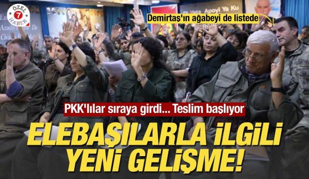   PKK’lılar sıraya girdi: Teslim başlıyor... Elebaşılarla ilgili yeni gelişme