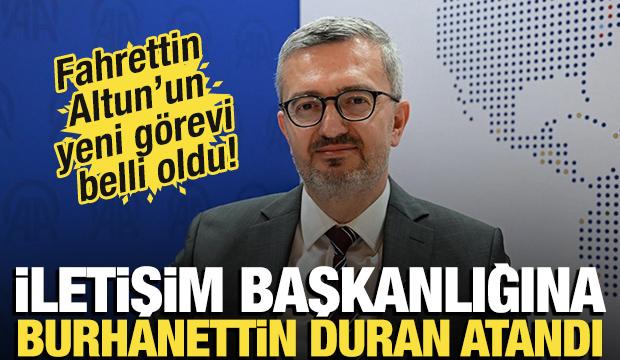 Resmi Gazete'de yayımlandı: İletişim Başkanlığına Prof. Dr. Burhanettin Duran atandı