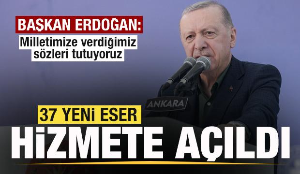 Son Dakika: Erdoğan'dan Kızılcahamam Toplu Açılış Töreni'nde önemli mesajlar!