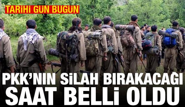Son dakika haberi! Terör örgütü PKK silah bırakmaya başladı