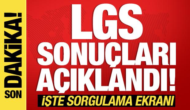 Son dakika: LGS sonuçları açıklandı!