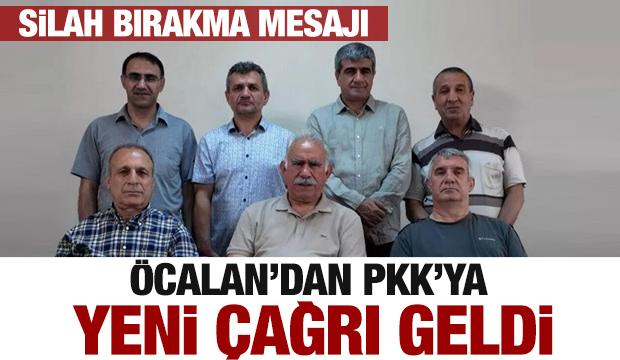 Son dakika: Öcalan'dan PKK'ya yeni çağrı! İmralı'dan son fotoğraf geldi