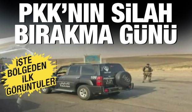 Terörsüz Türkiye'de ilk adım! PKK silah bırakıyor: İşte ilk görüntüler