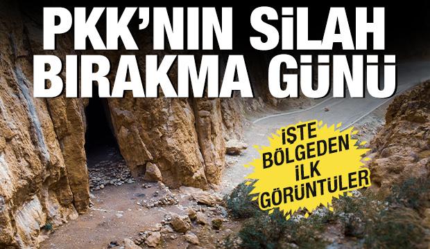 Terörsüz Türkiye'de ilk adım! PKK silah bırakıyor: İşte ilk görüntüler