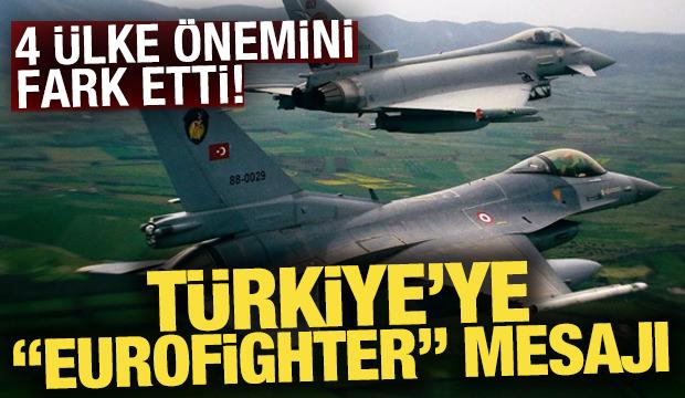 Türkiye’ye 'Eurofighter' mesajı: Görüşmeler pozitif seyrediyor