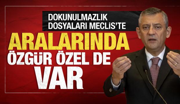 Yeni dokunulmazlık dosyaları Meclis'te! Listede Özgür Özel de var