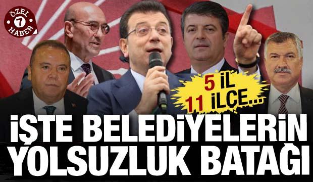 Yolsuzluk soruşturması derinleşiyor: İşte belediyelerin rüşvet batağı: 5 il 11 ilçe...