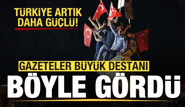 15 Temmuz Salı 2025 Gazete Manşetleri