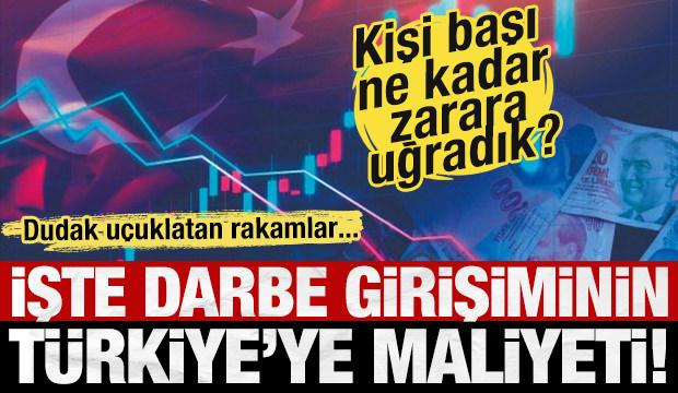 400 milyar dolar yük bindiren ihanet: Yatırımcı kaçtı, büyüme yavaşladı, turizm darbe aldı