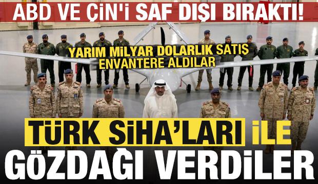 ABD ve Çin'i saf dışı bıraktı! Bayraktar TB2 SİHA'larla gözdağı verdiler...