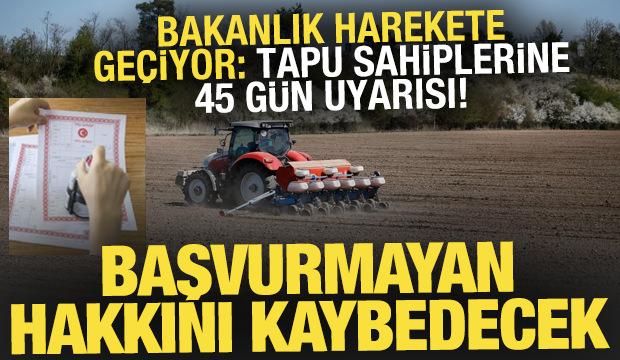 Arsası olanlar dikkat... 1 Eylül'de başlayacak, bakanlık kiraya verecek