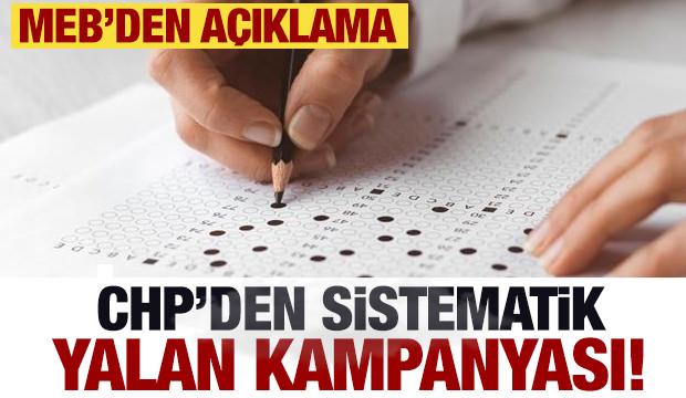 CHP'den MEB ve Bakan Tekin'e yönelik sistematik yalan kampanyası! MEB'den net açıklama