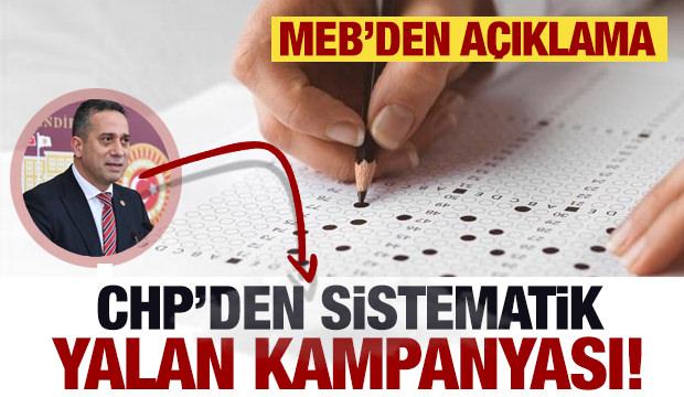 CHP'den MEB ve Bakan Tekin'e yönelik sistematik yalan kampanyası! MEB'den net açıklama