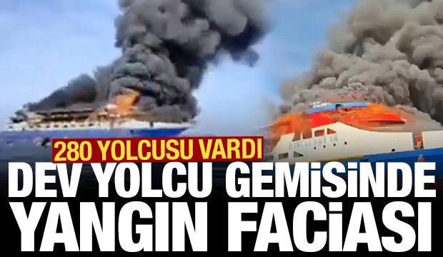 Endonezya'da yolcu gemisinde yangın çıktı: 3 kişi hayatını kaybetti!