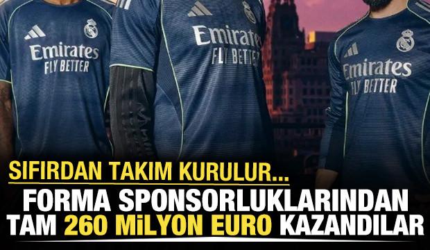 Forma sponsorluklarından tam 260 milyon Euro kazandılar!