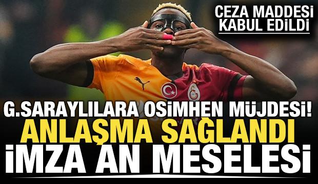 Galatasaraylılara Osimhen müjdesi! Anlaşma sağlandı, imza an meselesi
