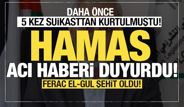 Hamas'tan son dakika açıklaması... Daha önce 5 suikasttan kurtulmuştu! Acı haberi duyurdu