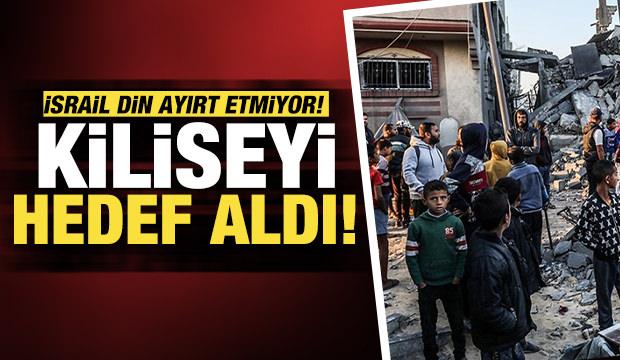 İsrail din ayırt etmiyor! Bu sefer de kiliseleri hedef aldı!