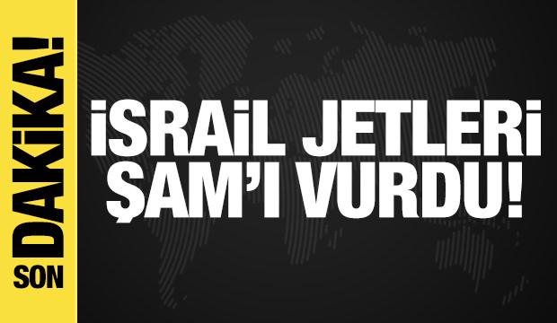 İsrail savaş uçakları Şam'ı bombaladı