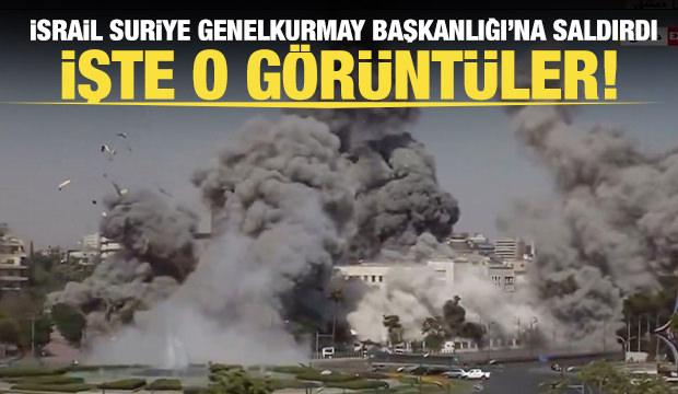  İsrail Suriye'ye bomba yağdırdı