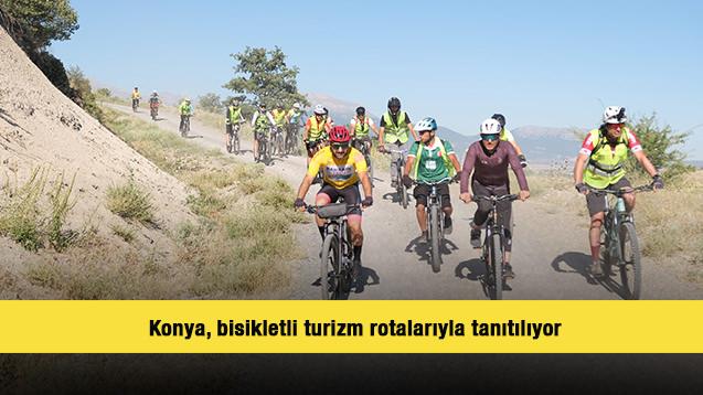 Konya, bisikletli turizm rotalarıyla tanıtılıyor 
