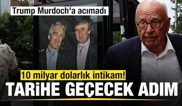 10 milyar dolarlık intikam! Trump Rupert Murdoch'a acımadı