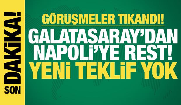 Napoli'den Galatasaray'ın teklifine cevap! İtalyanlardan şok eden istek