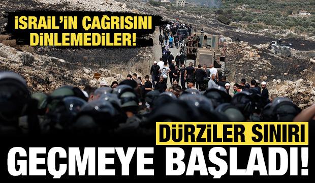 Netanyahu'nun çağırısını dinlemediler: Dürziler sınırı geçmeye başladı!