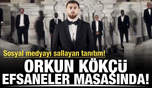 Orkun Kökcü 'Efsaneler' masasında! Sosyal medya Beşiktaş'ın paylaşımını konuşuyor