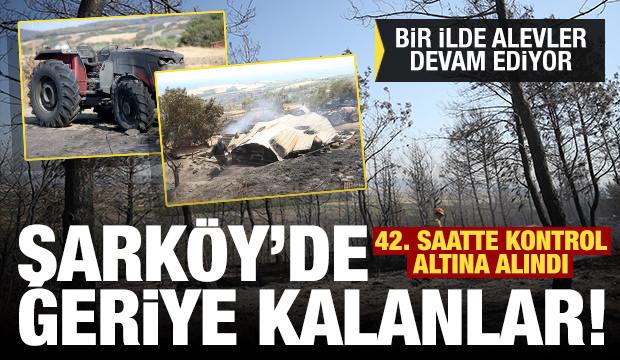 Orman yangınlarında son durum: Tekirdağ kontrol altında, Balıkesir'de 2. güne girildi!