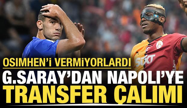 Osimhen'i vermiyorlardı: Galatasaray'dan Napoli'ye transfer çalımı