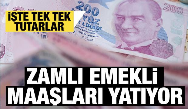 Paralar bugün hesaplarda: İşte 2025 emekli ve memur maaşları