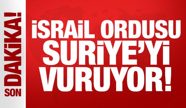 Son dakika: İsrail savaş uçakları Suriye'yi vurdu! Süveyda'da şiddetli patlamalar