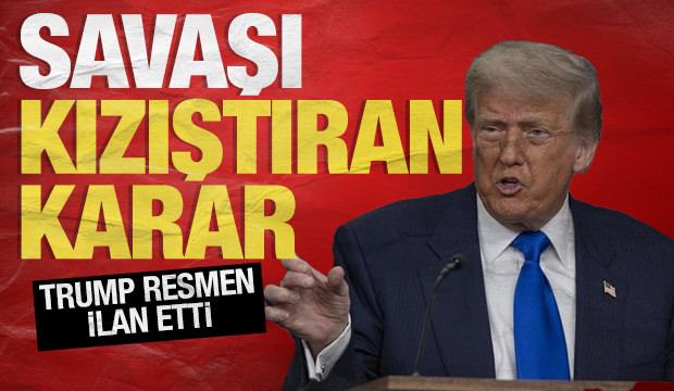 SON DAKİKA: Trump'tan savaşı kızıştıran karar: Ukrayna'ya silah gönderecekler