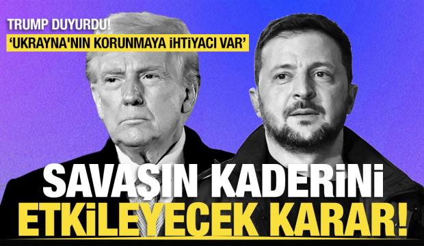 Son dakika...Trump: "Ukrayna’ya çok ihtiyaç duydukları Patriotları göndereceğiz"