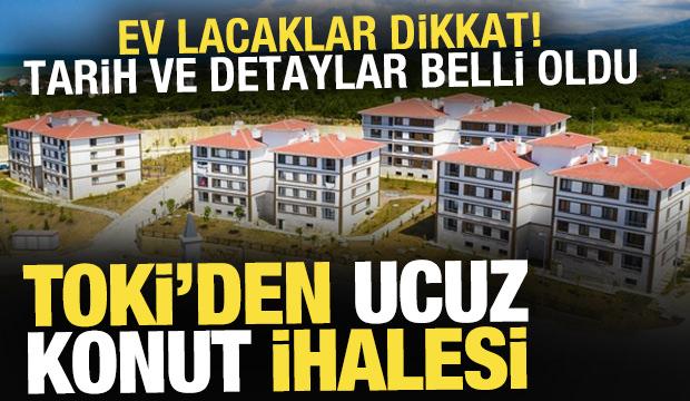 TOKİ'nin 508 taşınmazı açık artırmayla satılacak
