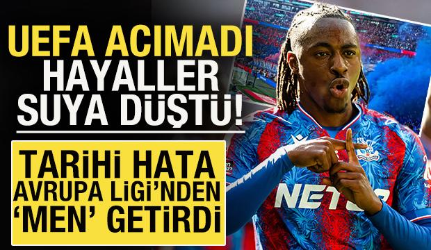 UEFA'nın acıması yok! Tarihi hata Avrupa Ligi'nden 'men' getirdi