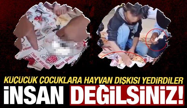 ‘Üvey ağabey, 4 çocuğa eziyet edip hayvan dışkısı yedirdi’ iddiası