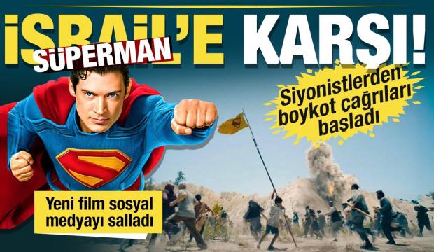 Yeni Süpermen filmi için İsrail taraftarlarından boykot çağrısı!
