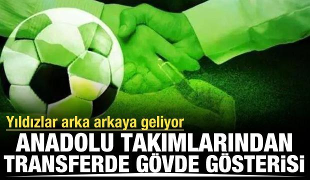 Yıldızlar arka arkaya geliyor! Anadolu takımlarından transferde gövde gösterisi