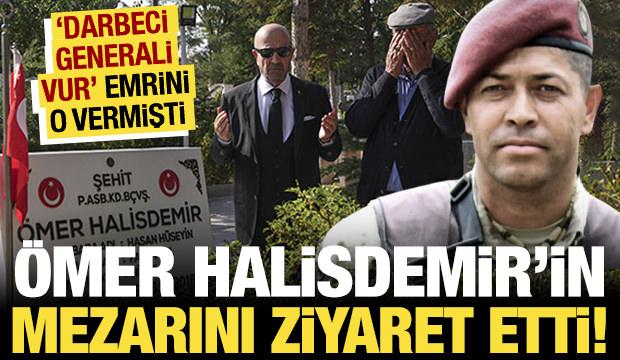 Zekai Aksakallı, şehit Ömer Halisdemir'in mezarını ziyaret etti: Duygulandıran anlar!