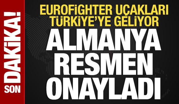 Almanya, Türkiye'ye Eurofighter Typhoon savaş uçağının satışına onay verdi