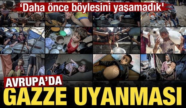 Avrupa'da Gazze uyanması! 'Daha önce böylesini yaşamadık'