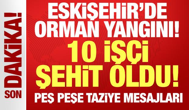 Bakan Yumaklı'dan açıklama: 10 orman işçisi şehit oldu! Peş peşe taziye mesajları...