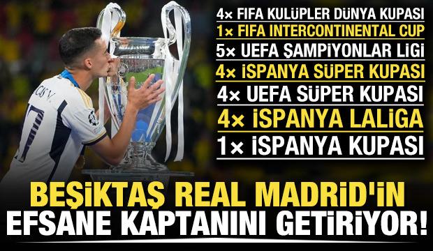 Beşiktaş, Real Madrid'in efsane kaptanını getiriyor!