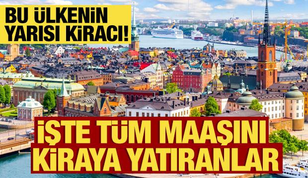 Bu ülkenin yarısı kiracı! İşte tüm maaşını kiraya yatıranlar...