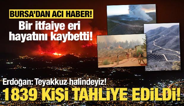 Cumhurbaşkanı Erdoğan'dan son dakika orman yangını açıklaması! 'Teyakkuz halindeyiz'